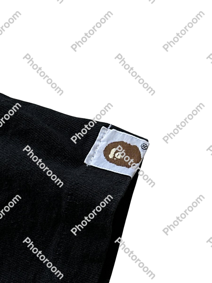 Bape Vintage 2000s Shark Full Zip Hoodie - Rare Green Camo Size L — View 4