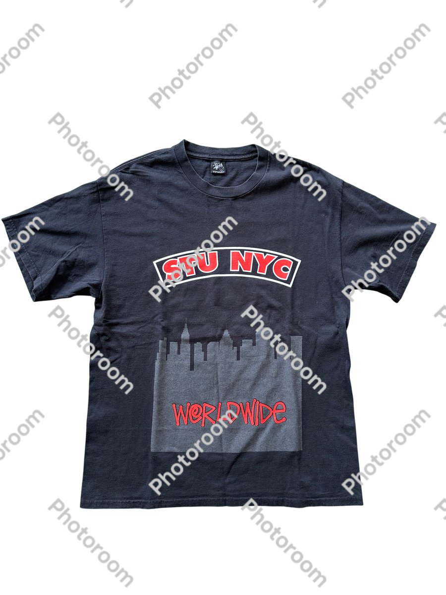 Stussy Vintage 2000s Iconic Logo Tee - Streetwear Classic