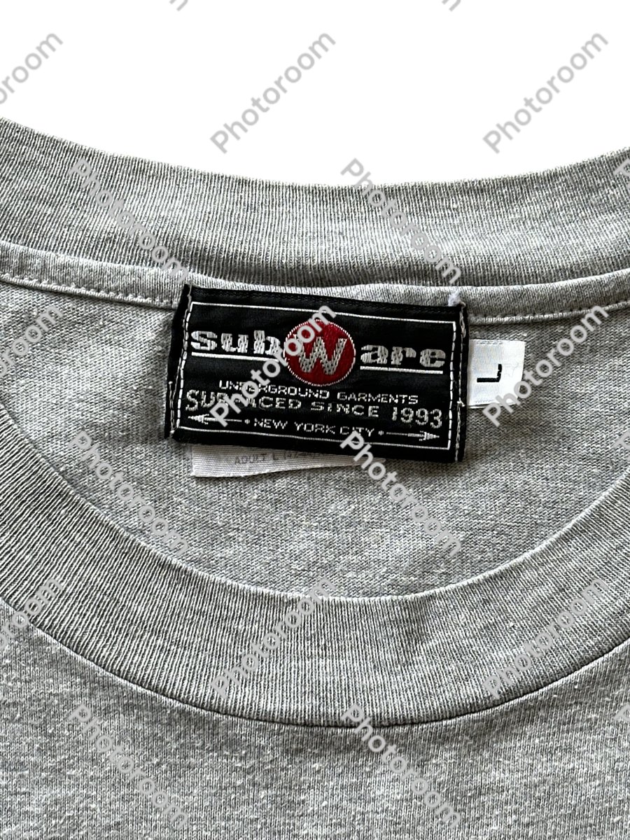 Subware 2000s Vintage Logo T-Shirt - Rare Y2K Streetwear - Size L — View 3